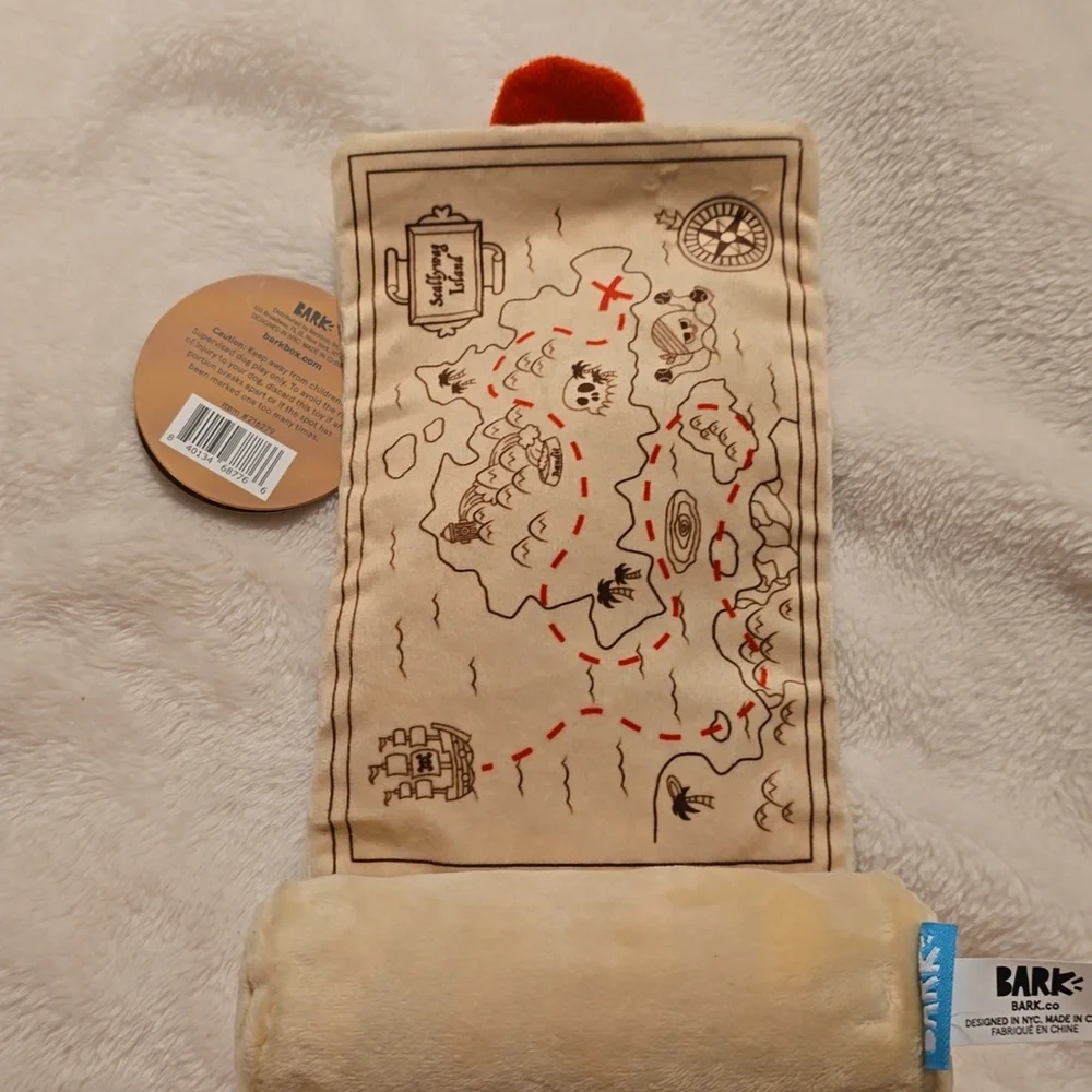 BARK DOG TOY‎ NWT TREASURE WRAP